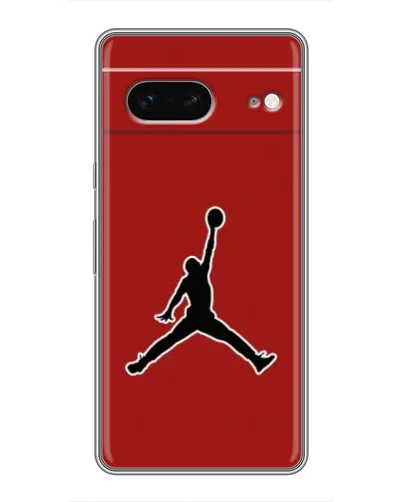 Чохол для Google Pixel 7 з картинкою «Jordan Red Back»