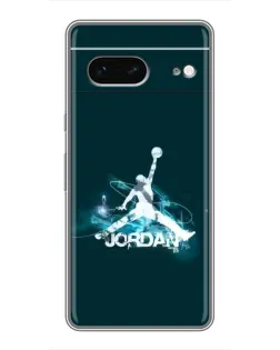 Чохол для Google Pixel 7 з картинкою «Jordan Blue Fire»