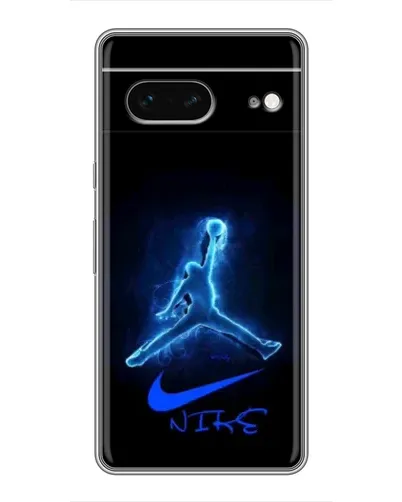 Чохол для Google Pixel 7 з картинкою «Jordan Neon Blue»