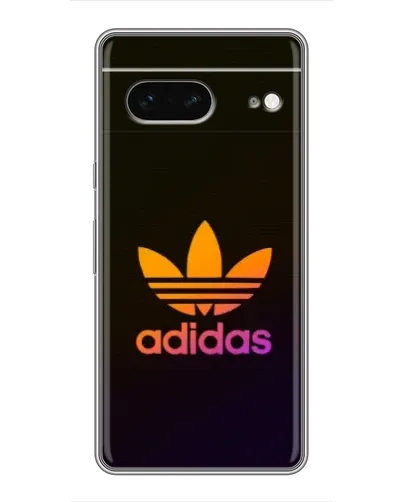 Чехол для Google Pixel 7 с картинкой «Градиент Adidas»