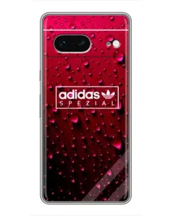 Чехол для Google Pixel 7 с картинкой «Adidas Gold Marble»