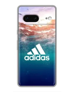 Чехол для Google Pixel 7 с картинкой «Океанская глубина адидас»