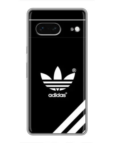 Чехол для Google Pixel 7 с картинкой «Adidas с диагональными полосами»