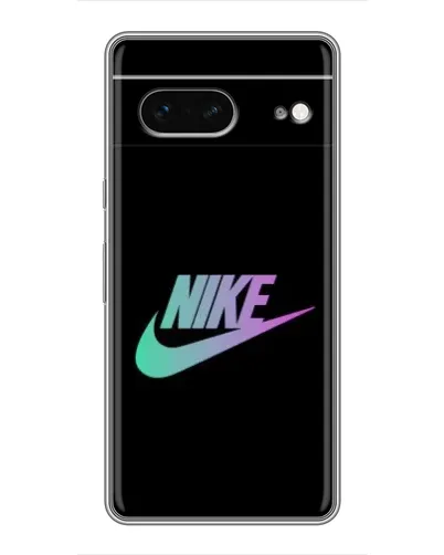 Чехол для Google Pixel 7 с картинкой «Nike — городская ночь»