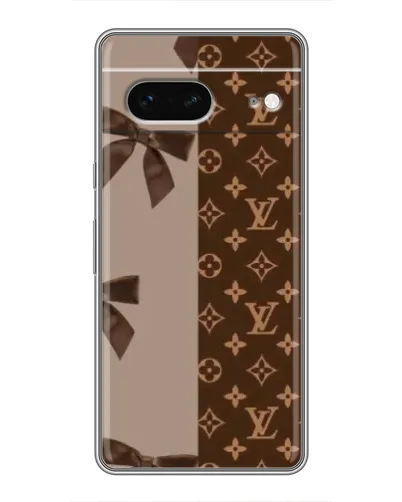 Чехол для Google Pixel 7 с картинкой «Louis Vuitton — банты»