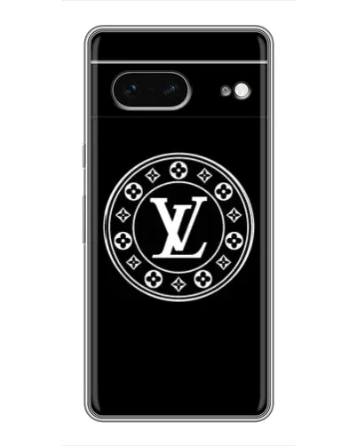 Чехол для Google Pixel 7 с картинкой «LV — печать стиля»
