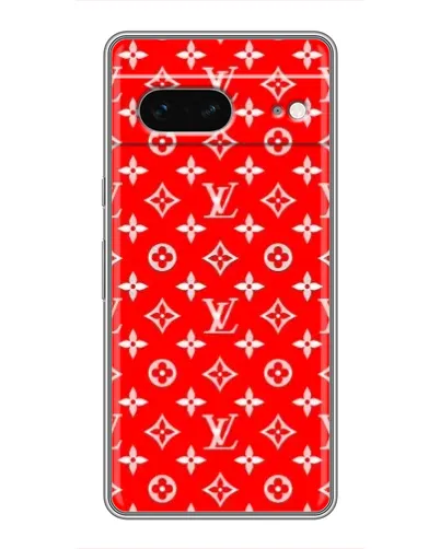 Чехол для Google Pixel 7 с картинкой «Яркий паттерн LV»