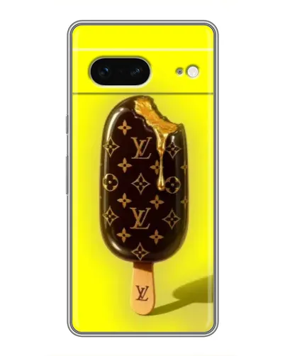 Чехол для Google Pixel 7 с картинкой «Мороженое от LV»