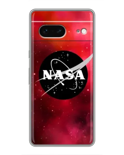 Чехол для Google Pixel 7 с картинкой «NASA — красная туманность»