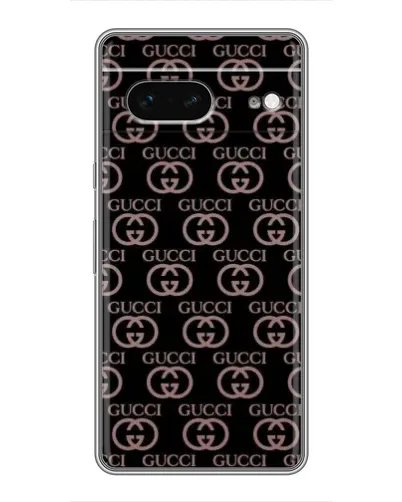 Чехол для Google Pixel 7 с картинкой «Классическая монограмма Gucci»