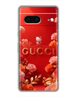 Чохол для Google Pixel 7 з картинкою «Gucci — золотий сад»