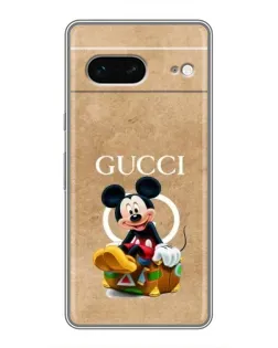 Чохол для Google Pixel 7 з картинкою «Міккі Маус Gucci — крафт»