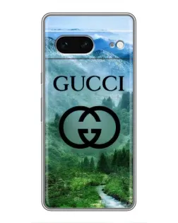 Чохол для Google Pixel 7 з картинкою «Gucci — гірський пейзаж»