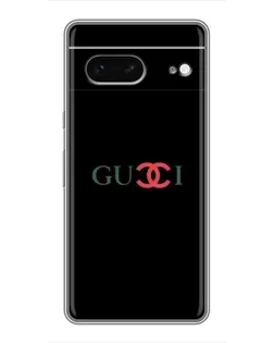 Чохол для Google Pixel 7 з картинкою «Gucci — червоний градієнт»