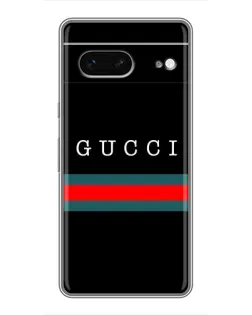 Чохол для Google Pixel 7 з картинкою «Gucci — червоний пояс»