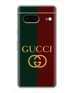 Чохол для Google Pixel 7 з картинкою «Gucci — темно-зелений градієнт»
