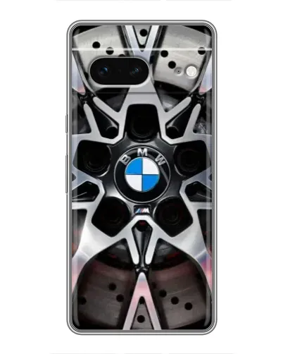 Чехол для Google Pixel 7 с картинкой «BMW — деталь диска»