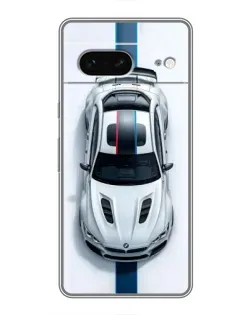 Чехол для Google Pixel 7 с картинкой «Вид сверху — BMW M»