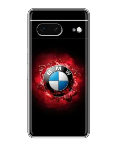 Чехол для Google Pixel 7 с картинкой «Логотип BMW — вспышка»