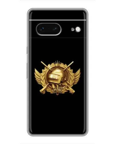 Чохол для Google Pixel 7 з картинкою «PUBG — помаранчевий градієнт»