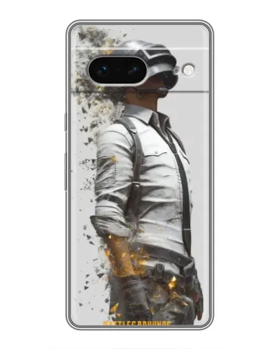 Чохол для Google Pixel 7 з картинкою «PUBG — боєць у пилу»