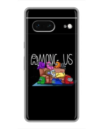 Чохол для Google Pixel 7 з картинкою «Логотип Among Us»