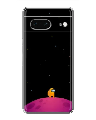 Чохол для Google Pixel 7 з картинкою «Самотній герой на планеті»
