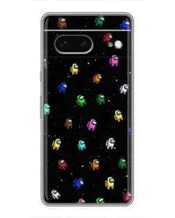 Чохол для Google Pixel 7 з картинкою «Екіпаж Among Us»