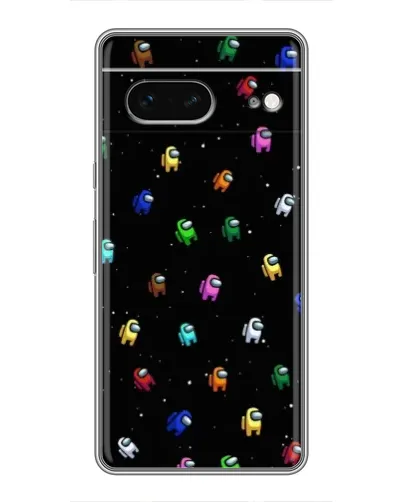 Чохол для Google Pixel 7 з картинкою «Екіпаж Among Us»