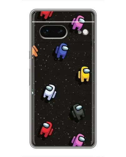 Чохол для Google Pixel 7 з картинкою «Космічний патерн Among Us»