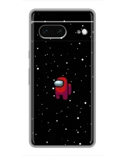Чохол для Google Pixel 7 з картинкою «Червоний Among Us»