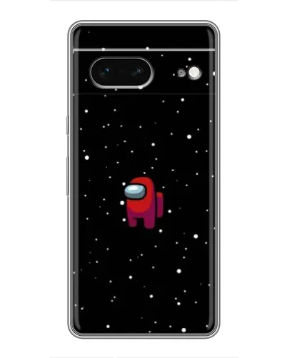 Чохол для Google Pixel 7 з картинкою «Червоний Among Us»
