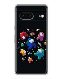 Чохол для Google Pixel 7 з картинкою «Among Us космос»
