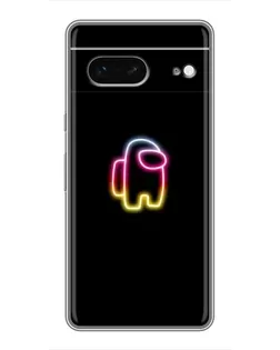 Чохол для Google Pixel 7 з картинкою «Among Us градієнт»