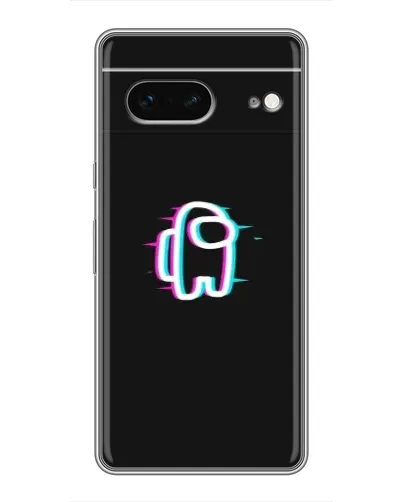 Чохол для Google Pixel 7 з картинкою «Among Us неон»