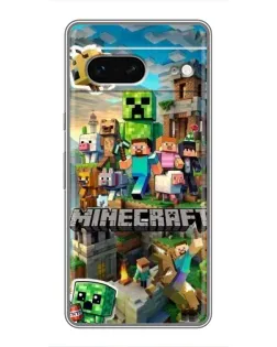 Чохол для Google Pixel 7 з картинкою «Замок Minecraft»