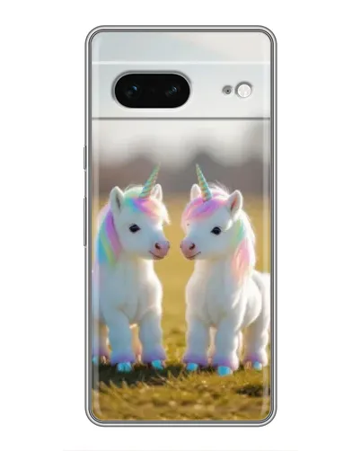 Чохол для Google Pixel 7 з картинкою «Пара єдинорогів»