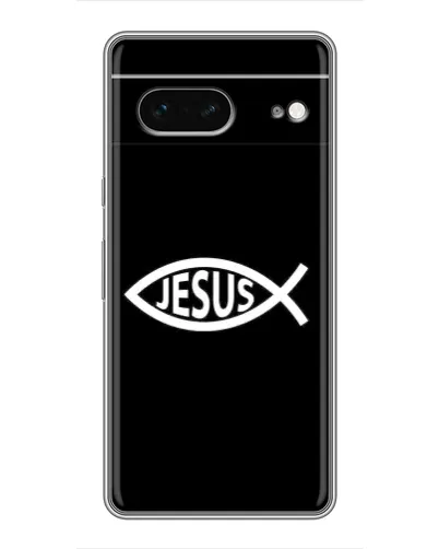 Чехол для Google Pixel 7 с картинкой «Классический Jesus»
