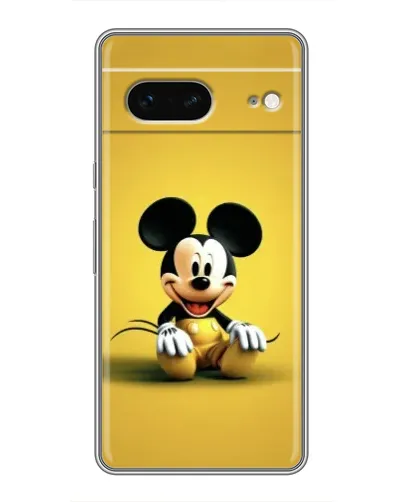 Чохол для Google Pixel 7 з картинкою «Міккі на жовтому»