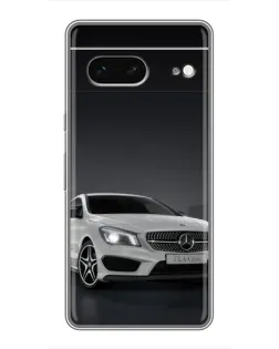 Чохол для Google Pixel 7 з картинкою «Mercedes AMG GT Silver»