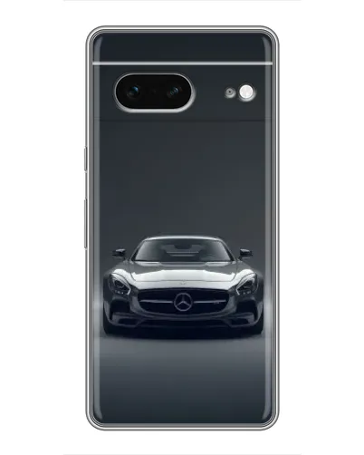 Чохол для Google Pixel 7 з картинкою «Mercedes на чорному»