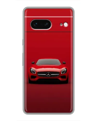 Чохол для Google Pixel 7 з картинкою «Червоний Mercedes AMG»