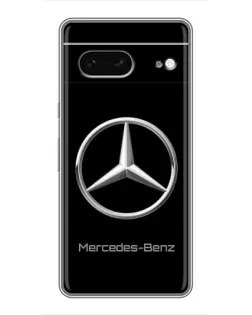 Чохол для Google Pixel 7 з картинкою «Mercedes Silver Logo»