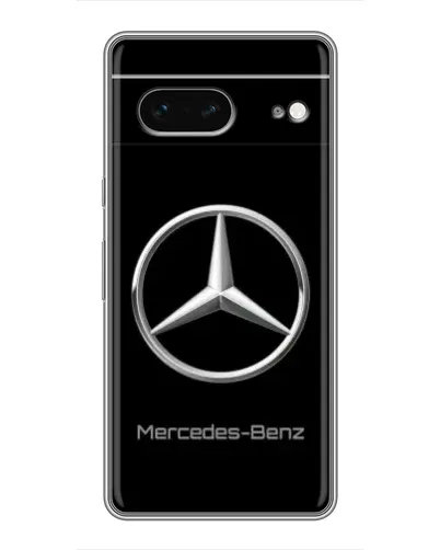 Чохол для Google Pixel 7 з картинкою «Mercedes Silver Logo»