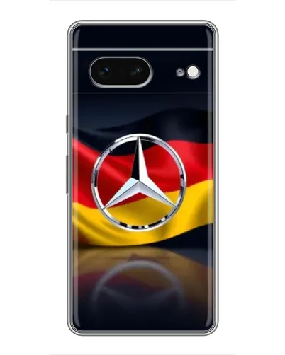 Чохол для Google Pixel 7 з картинкою «Mercedes — прапор Німеччини»