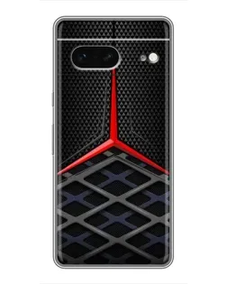 Чохол для Google Pixel 7 з картинкою «Mercedes Carbon Grid»