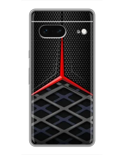 Чохол для Google Pixel 7 з картинкою «Mercedes Carbon Grid»