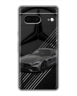 Чохол для Google Pixel 7 з картинкою «Mercedes AMG — графіка»