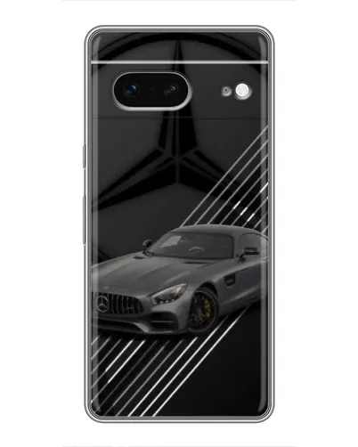 Чохол для Google Pixel 7 з картинкою «Mercedes AMG — графіка»