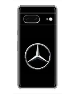 Чохол для Google Pixel 7 з картинкою «Mercedes класичний лого»